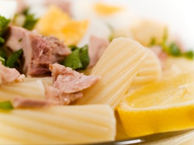 Rigatoni mit Thunfisch